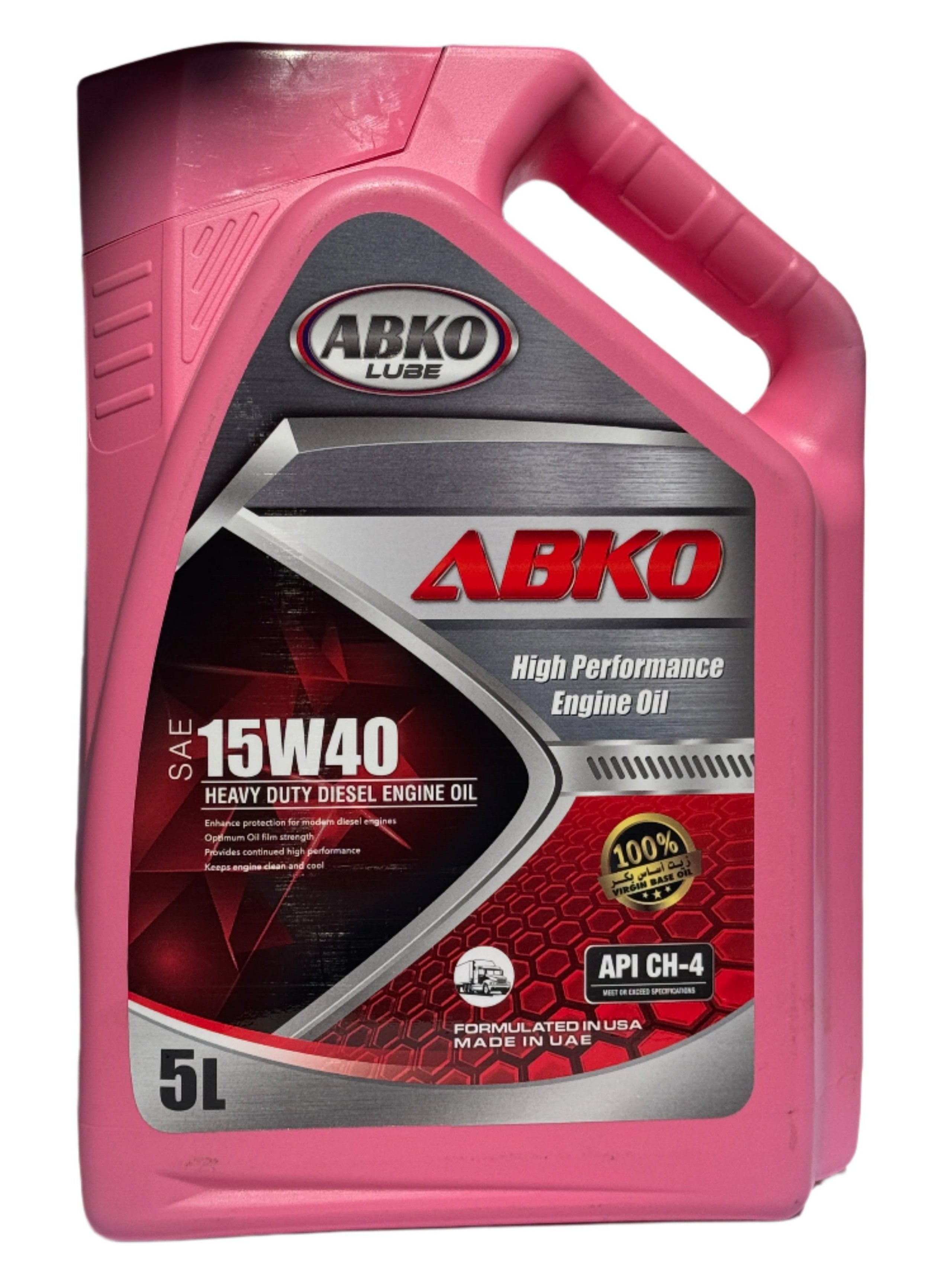 ABKO 15W40 API CH4 Heavy Duty Diesel engine oil