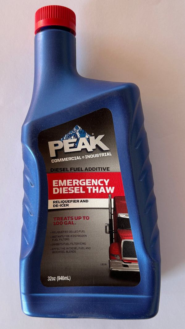 Peak Emergency Thaw Diesel Fuel Additive