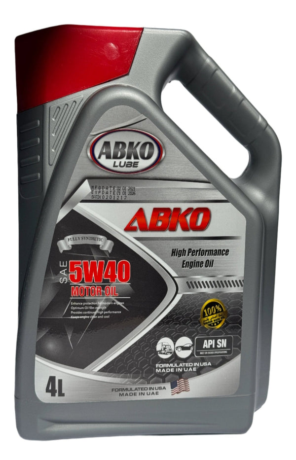 ABKO 5W-40 Engine Oil – 4L