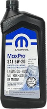 Mopar MaxPro SAE 5W-20 Motor Oil – 1L / 5L (Genuine)