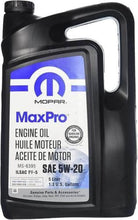 Mopar MaxPro SAE 5W-20 Motor Oil – 1L / 5L (Genuine)