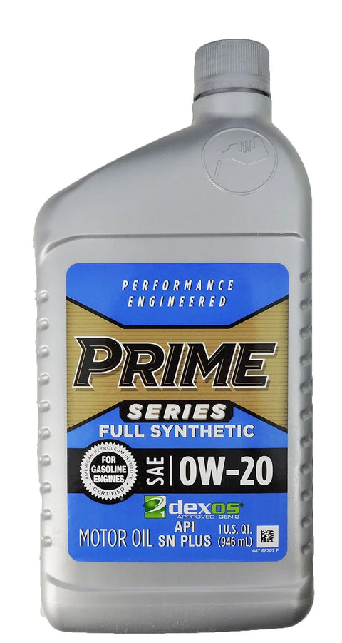 Prime 0W-20 Full Synthetic Motor Oil – 1L