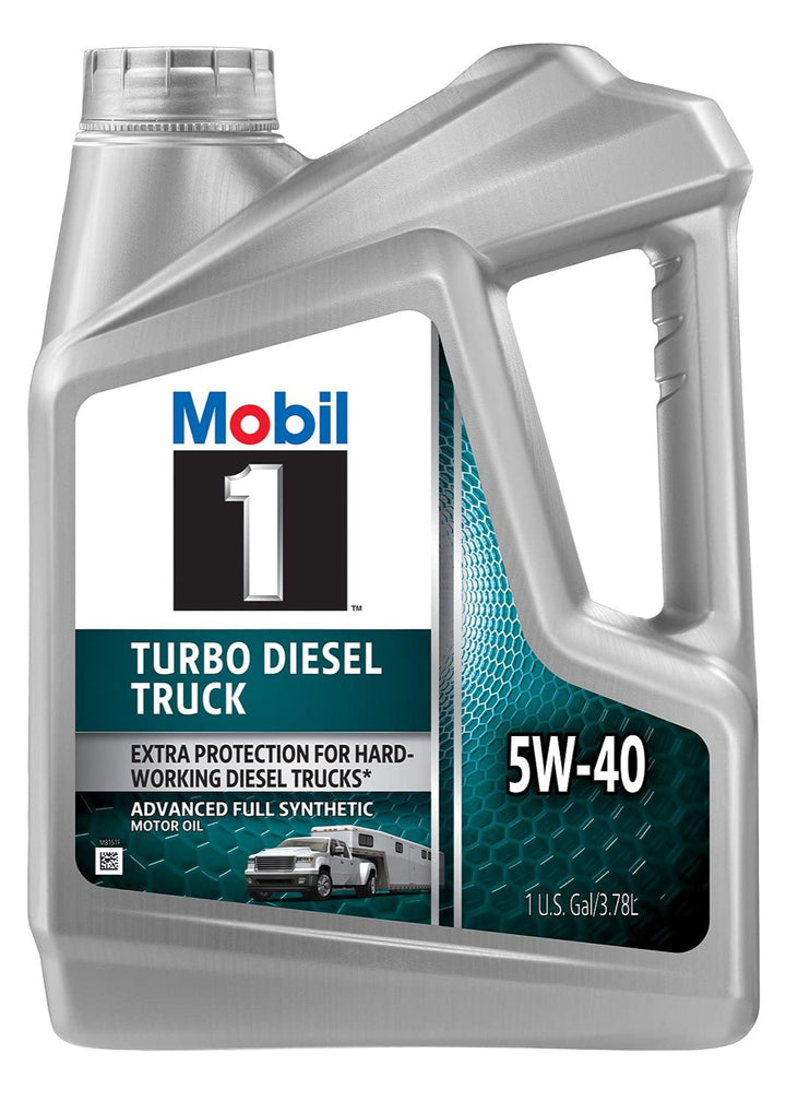 Mobil 1 Turbo Diesel Truck 5W-40 Full Synthetic Motor Oil