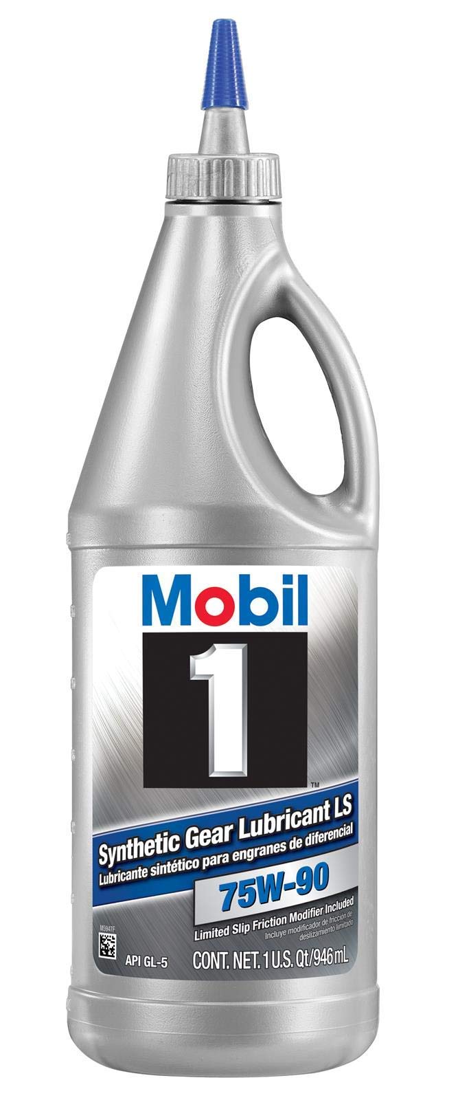 Mobil 1 Synthetic Gear Lube LS 75W-90 – 1 Quart
