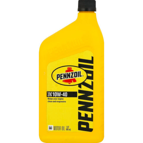 Pennzoil 10W-40 Motor Oil 5 quart container – MAK Group Lebanon