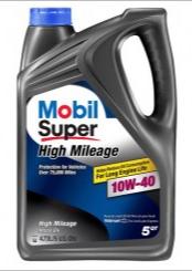 Mobil Super 5000 10W-40 Synthetic Blend Motor Oil – 5 Quart