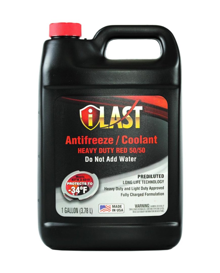 iLast Heavy Duty Red Antifreeze Coolant – 1 US Gallon