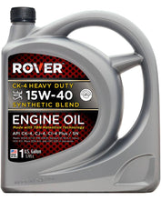 Rover CK-4 15W-40 Heavy Duty Diesel Engine Oil – 1L / 4L
