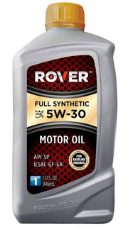 Rover Full Synthetic 5W-30 Motor Oil – small container