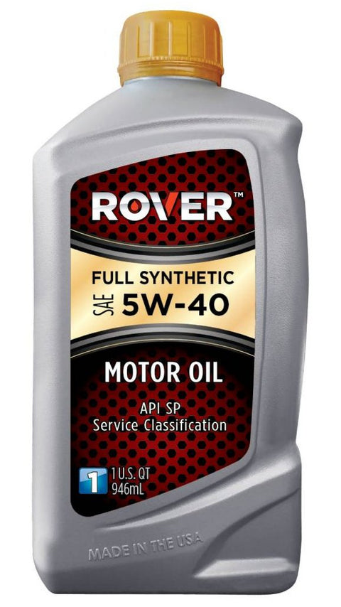 Rover Full Synthetic 5W-40 Motor Oil – small container