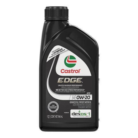 Castrol EDGE 0W-20 Advanced Full Synthetic Motor Oil 1 Quart