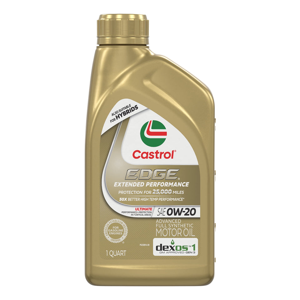 Castrol EDGE Extended Performance 0W-20 full synthetic motor oil 1 quart Lebanon