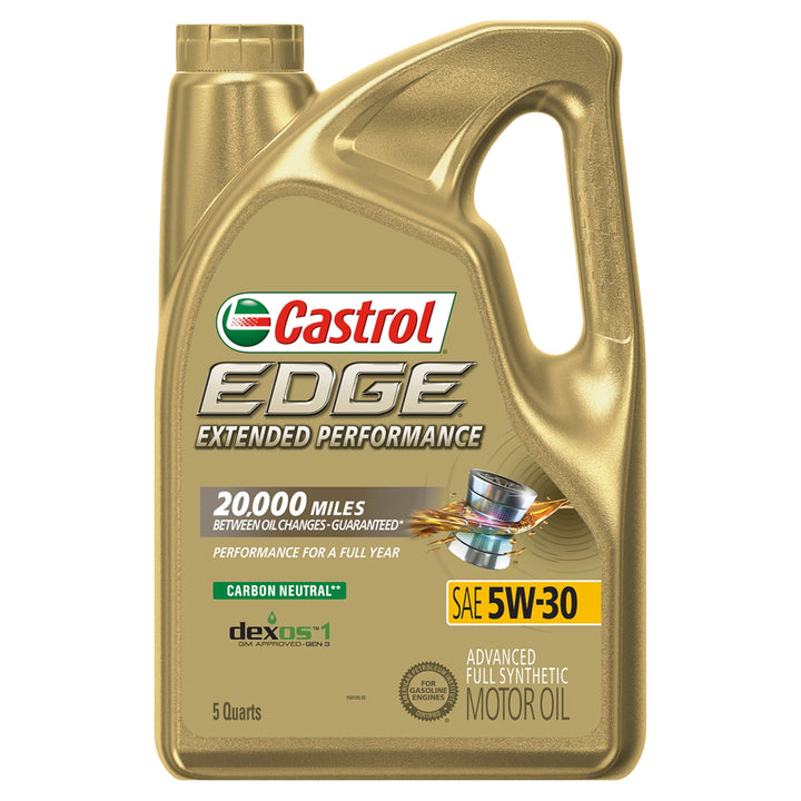 Castrol EDGE Extended Performance 5W-30 full synthetic motor oil 5 quart Lebanon