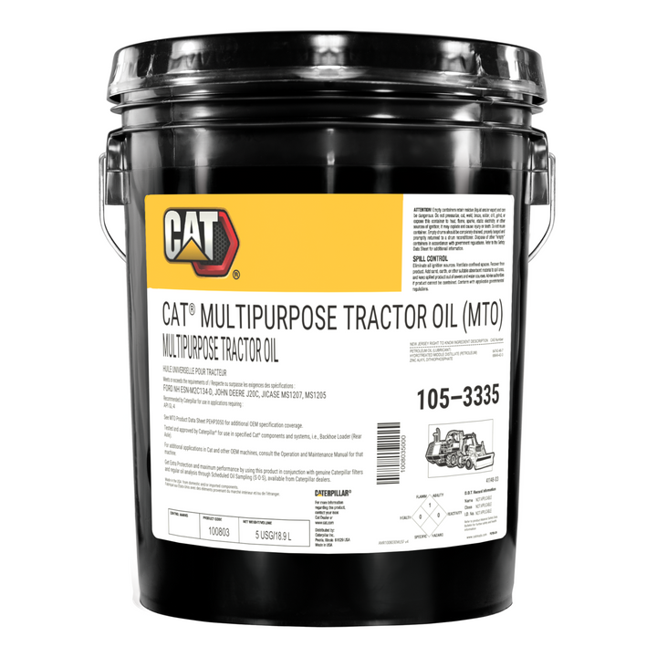 Cat Multipurpose Tractor Oil MTO – Genuine Caterpillar