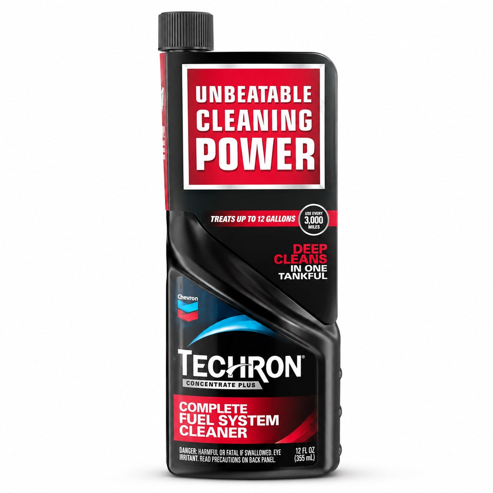 Chevron Techron Concentrate Plus Complete Fuel System Cleaner 12 oz