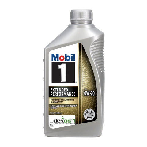 Mobil 1 Extended Performance 0W-20 Full Synthetic Motor Oil – 1 Quart