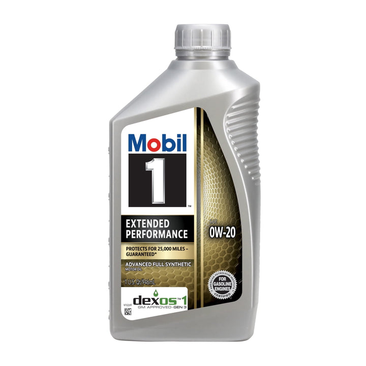 Mobil 1 Extended Performance 0W-20 Full Synthetic Motor Oil – 1 Quart