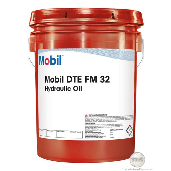 Mobil DTE FM 32 Food Machinery Lubricant – 5 Gallon Pail