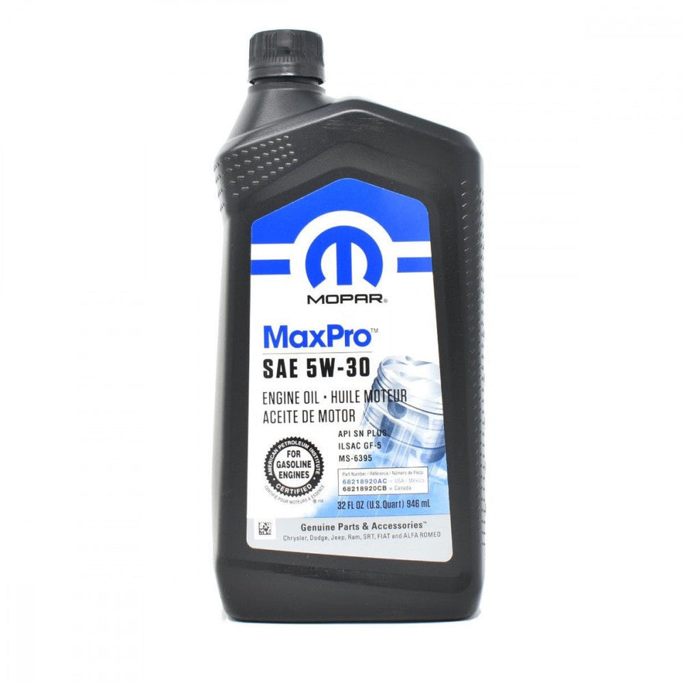 Mopar SAE 5W-30 Engine Oil 1 QT
