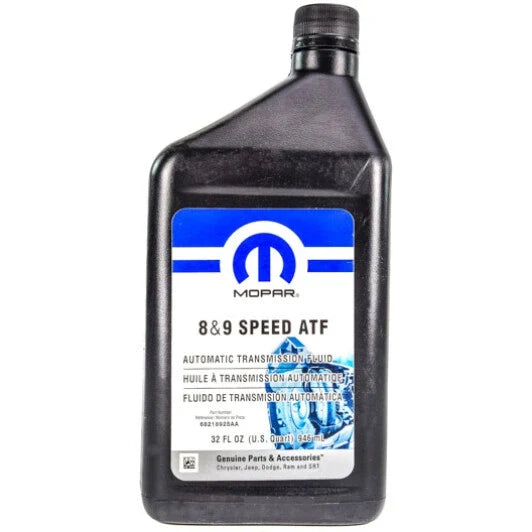 Mopar 8 & 9 Speed ATF Automatic Transmission Fluid 1 QT