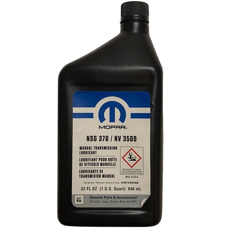 Mopar NSG 370 NV 3500 Manual Transmission Lubricant 1 QT