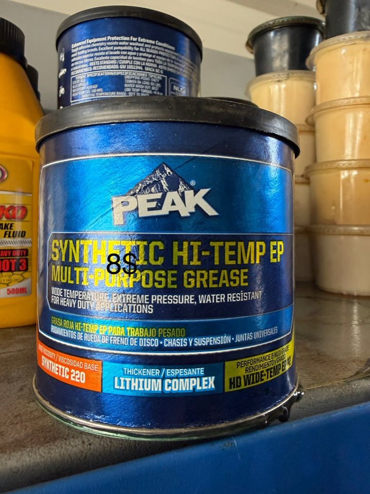 PEAK synthetic high temperature extreme pressure multi-purpose grease Lebanon