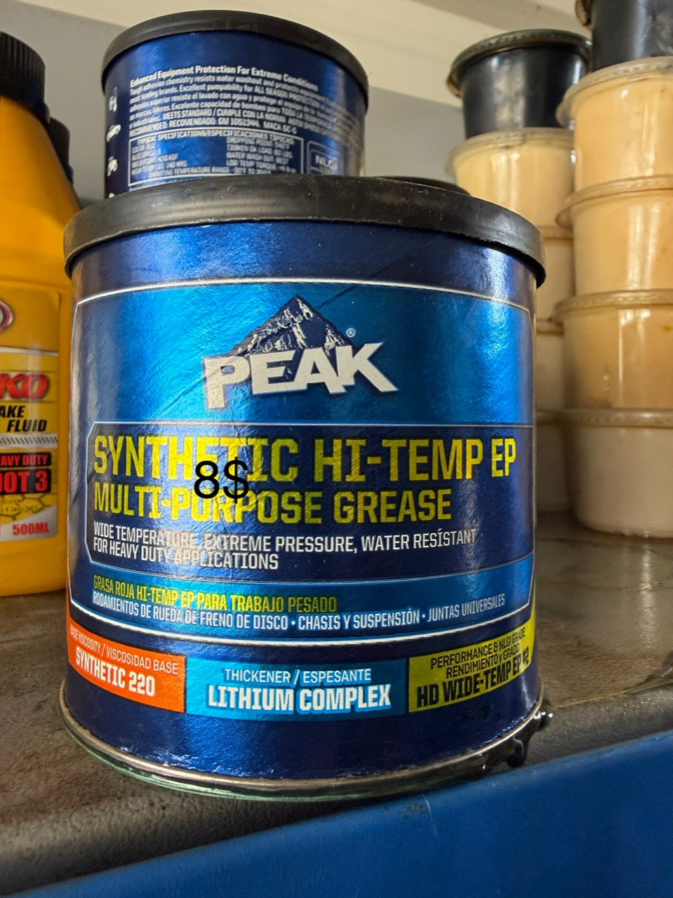 PEAK synthetic high temperature extreme pressure multi-purpose grease Lebanon