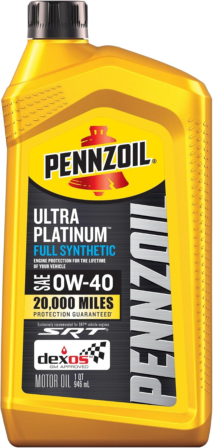 Pennzoil Ultra Platinum 0W-40 full synthetic motor oil 1 quart Lebanon