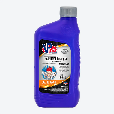 VP Racing Pro Grade 10W-40 Synthetic Racing Oil – 1 Quart